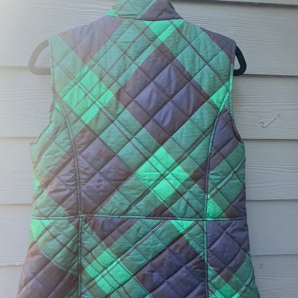 Puffer Plaid Vest - Picture 7 of 12